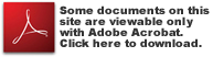 Download Acrobat Reader to view documents on this site