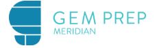 Gem Prep Meridian Logo