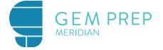 Gem Prep: Meridian Logo